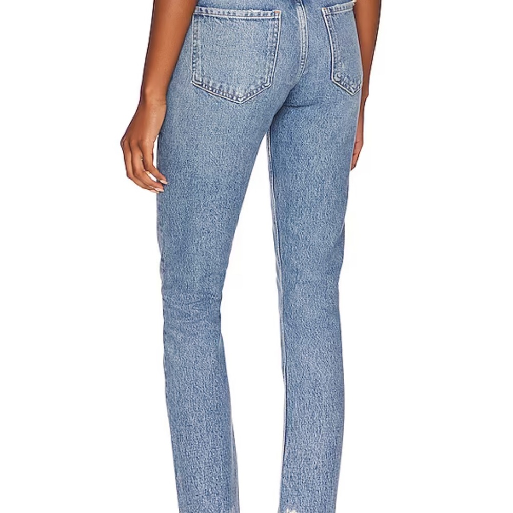 Agolde Riley High Rise Straight Crop